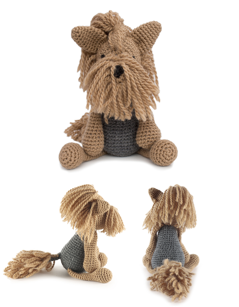 toft ed's animal dorothy the yorkshire terrier amigurumi crochet